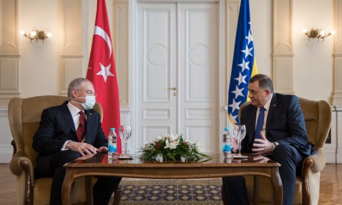 Dodik-Girgin: Odnosi BiH i Turske su dobri, postoji prostor za unapređenje saradnje