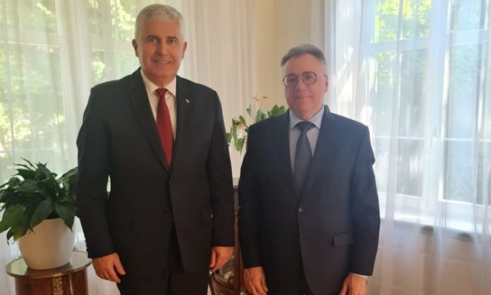 Čović održao sastanak s ambasadorom Rusije u BiH Kalabuhovim