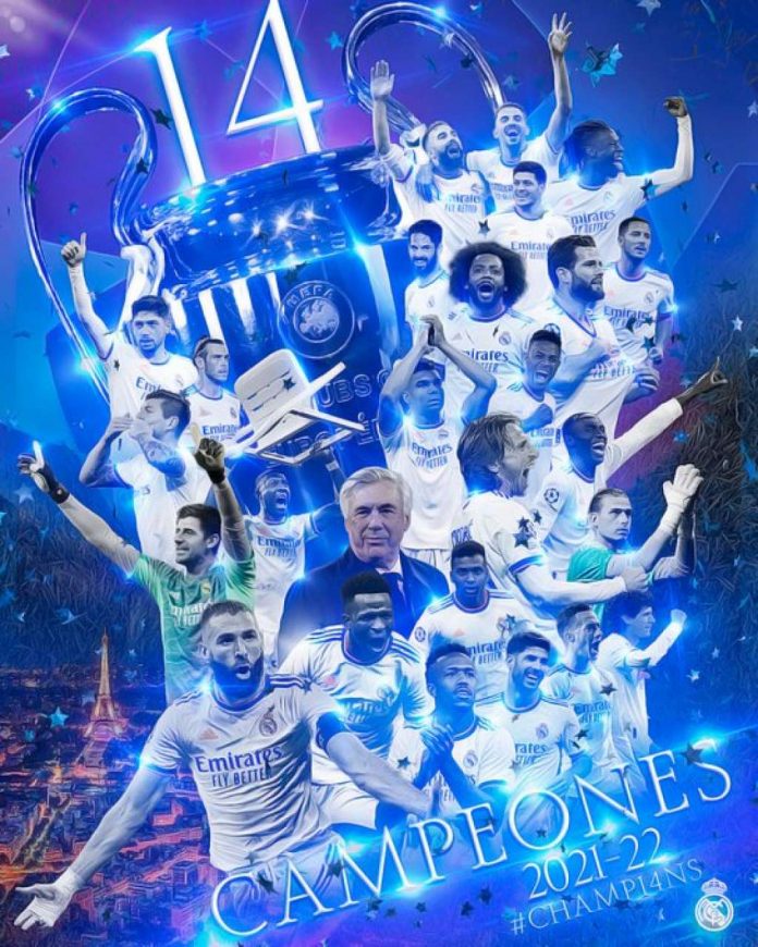 Courtois i Vinicius donijeli Realu 14. naslov prvaka Europe